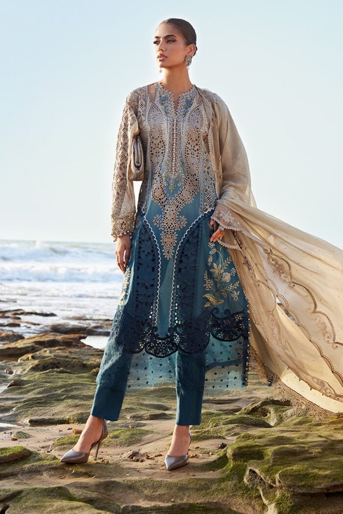 Maria B Luxury Lawn | ATHB01